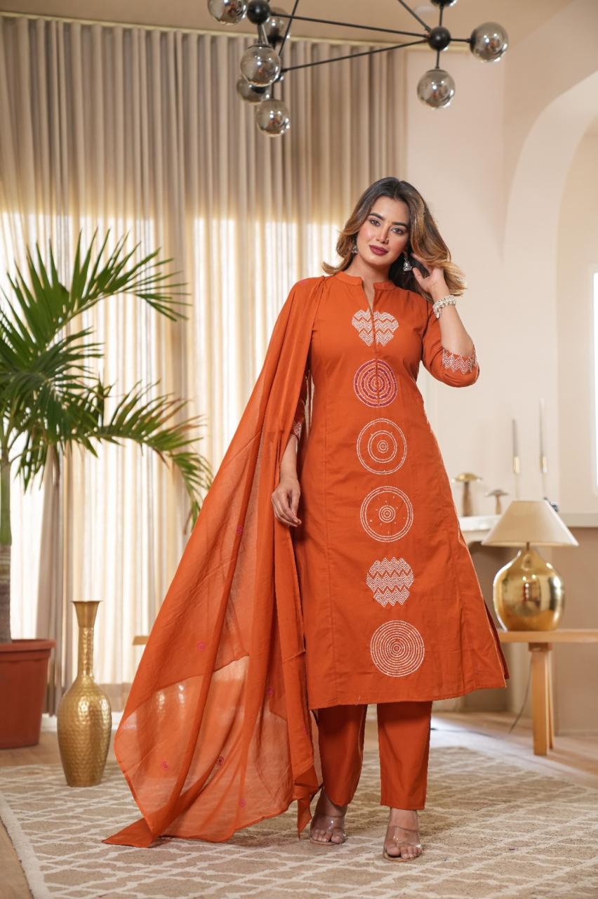 Jaipur Cotton Ladies 3-Piece Sets