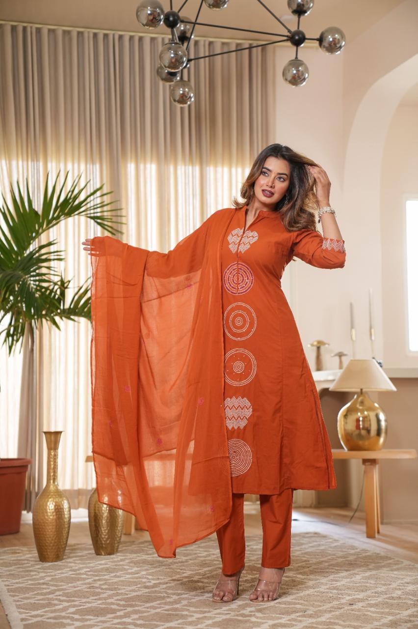 Jaipur Cotton Ladies 3-Piece Sets