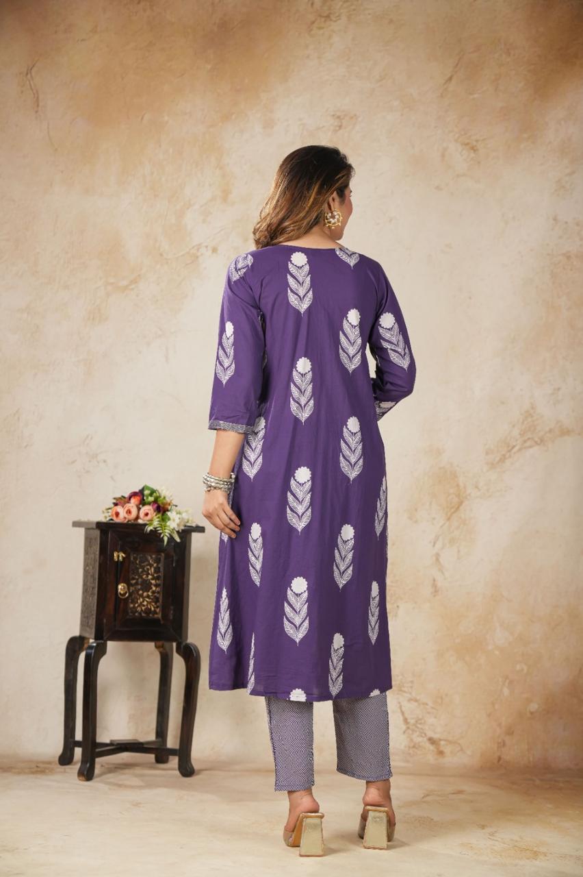 Jaipur Cotton Ladies 3-Piece Sets