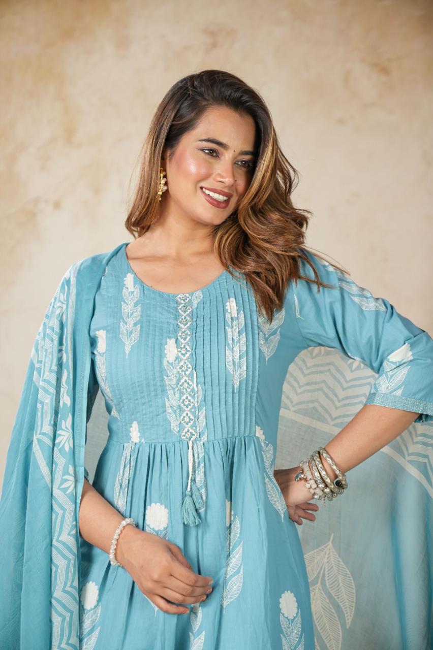 Jaipur Cotton Ladies 3-Piece Sets